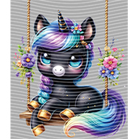 Rainbow Horse-RH 394